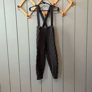 Jamie Kay navy sweater suspenders size 3